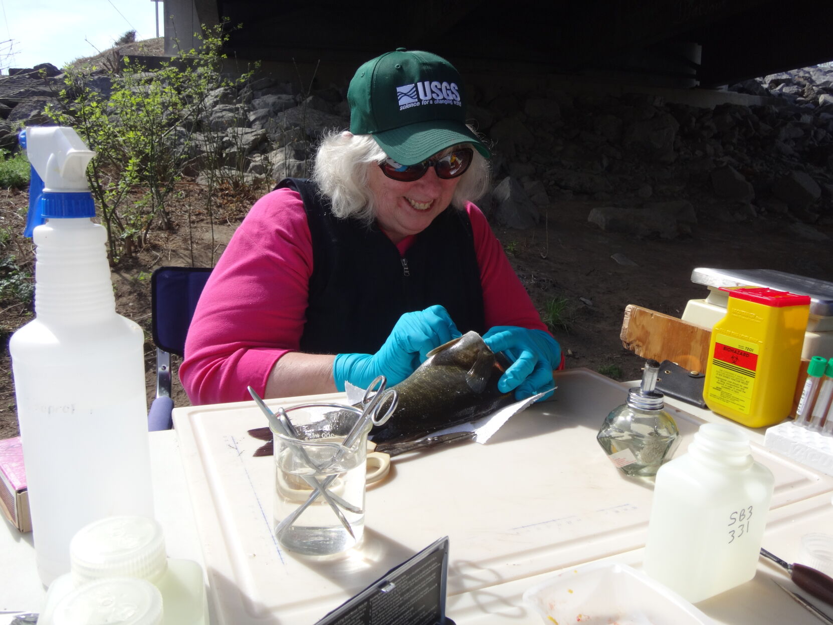 Vicki Blazer, USGS